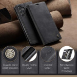 Калъф страничен flip марка CASEME за Samsung Galaxy A56 5G – черен - 1 Калъф страничен flip марка CASEME за Samsung Galaxy A56 5G – черен - 1