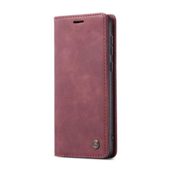 Калъф страничен flip марка CASEME за Samsung Galaxy A56 5G – винено червен Калъф страничен flip марка CASEME за Samsung Galaxy A56 5G – винено червен