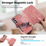 Кожен калъф страничен flip марка CaseNeo за Samsung Galaxy A56 5G – розов - 3 Кожен калъф страничен flip марка CaseNeo за Samsung Galaxy A56 5G – розов - 3