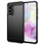 Силиконов гръб Rugged Armor за Samsung Galaxy A36 5G/A56 5G - черен