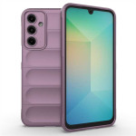Подсилен силиконов гръб на ленти за Samsung Galaxy A56 5G - лилав
