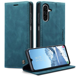 Калъф страничен flip марка CASEME за Samsung Galaxy А57 5G – тюркоазен