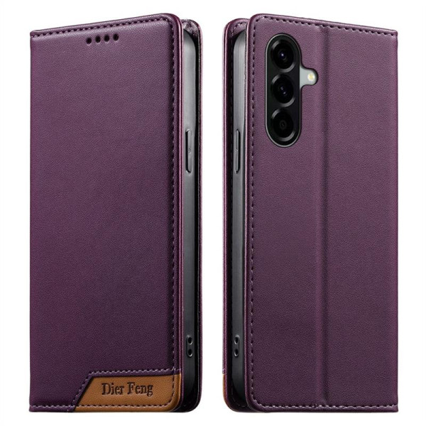 Калъф тип портмоне марка DIERFENG за Samsung Galaxy А57 5G - лилав Калъф тип портмоне марка DIERFENG за Samsung Galaxy А57 5G - лилав