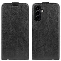 Кожен калъф flip за Samsung Galaxy А57 5G - черен