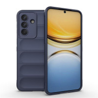 Подсилен силиконов гръб на ленти за Samsung Galaxy А57 5G - тъмно син