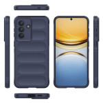 Подсилен силиконов гръб на ленти за Samsung Galaxy А57 5G - тъмно син - 1