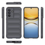 Подсилен силиконов гръб на ленти за Samsung Galaxy А57 5G - тъмно сив - 1