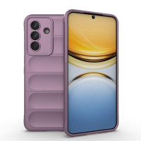 Подсилен силиконов гръб на ленти за Samsung Galaxy А57 5G - лилав