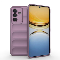 Подсилен силиконов гръб на ленти за Samsung Galaxy А57 5G - лилав