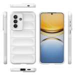 Подсилен силиконов гръб на ленти за Samsung Galaxy А57 5G - бял - 1