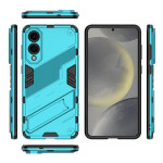 Хибриден гръб със стойка марка BIBERCAS за Samsung Galaxy S25 Edge - светло син - 1