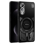 Алуминиев гръб за Samsung Galaxy S25 Edge - черен