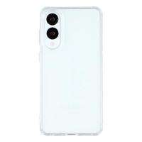 Силиконов гръб за Samsung Galaxy S25 Edge - прозрачен