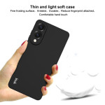 Силиконов гръб марка IMAK за Samsung Galaxy S25 Edge - черен - 0