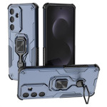 Хибриден гръб със стойка за Samsung Galaxy S25 FE - тъмно син - 2