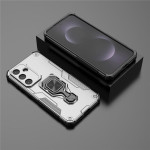 Хибриден гръб със стойка за Samsung Galaxy S25 FE - сив - 0