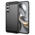 Силиконов гръб Rugged Armor за Samsung Galaxy S25 FE - черен