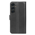 Кожен калъф тип портмоне за Samsung Galaxy S25 - черен - 2 Кожен калъф тип портмоне за Samsung Galaxy S25 - черен - 2