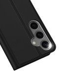 Тънък калъф страничен flip марка DUX DUCIS за Samsung Galaxy S25 – черен - 3 Тънък калъф страничен flip марка DUX DUCIS за Samsung Galaxy S25 – черен - 3