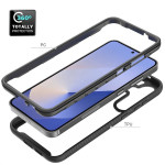 Силиконов гръб Rugged Armor за Samsung Galaxy S25+ - черна рамка - 2