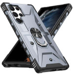 Хибриден гръб със стойка за Samsung Galaxy S25 Ultra - сив - 0