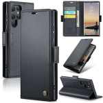 Кожен калъф страничен flip марка CASEME за Samsung Galaxy S25 Ultra – черен - 1 Кожен калъф страничен flip марка CASEME за Samsung Galaxy S25 Ultra – черен - 1