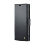 Кожен калъф страничен flip марка CASEME за Samsung Galaxy S25 Ultra – черен Кожен калъф страничен flip марка CASEME за Samsung Galaxy S25 Ultra – черен