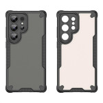 Силиконов гръб Rugged Armor за Samsung Galaxy S25 Ultra - черна рамка - 1