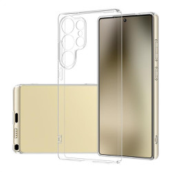 Силиконов гръб за Samsung Galaxy S25 Ultra - прозрачен