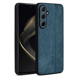 Силиконов гръб с покритие от кожа марка AZNS за Samsung Galaxy S26 FE - зелен