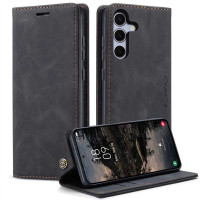 Калъф страничен flip марка CASEME за Samsung Galaxy S26 FE – черен