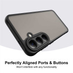 Силиконов гръб Rugged Armor за Samsung Galaxy S26 FE - черна рамка - 1