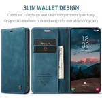 Калъф страничен flip марка CASEME за Samsung Galaxy S26 – тюркоазен - 1 Калъф страничен flip марка CASEME за Samsung Galaxy S26 – тюркоазен - 1