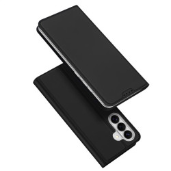 Тънък калъф страничен flip марка DUX DUCIS за Samsung Galaxy S26 – черен