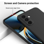 Силиконов гръб с верижка за Samsung Galaxy S26 - черен - 0