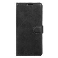 Кожен калъф тип портмоне за Samsung Galaxy S26+ - черен