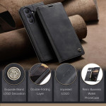 Калъф страничен flip марка CASEME за Samsung Galaxy S26+ – черен - 0 Калъф страничен flip марка CASEME за Samsung Galaxy S26+ – черен - 0