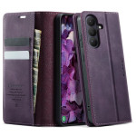 Кожен калъф страничен flip марка CASEME за Samsung Galaxy S26+ – лилав - 0 Кожен калъф страничен flip марка CASEME за Samsung Galaxy S26+ – лилав - 0