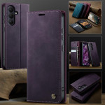 Кожен калъф страничен flip марка CASEME за Samsung Galaxy S26+ – лилав - 1 Кожен калъф страничен flip марка CASEME за Samsung Galaxy S26+ – лилав - 1