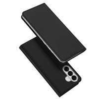 Тънък калъф страничен flip марка DUX DUCIS за Samsung Galaxy S26+ – черен