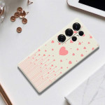 Силиконов гръб за Samsung Galaxy S26 Ultra - сърца - 2 Силиконов гръб за Samsung Galaxy S26 Ultra - сърца - 2