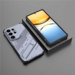 Хибриден гръб със стойка марка BIBERCAS за Samsung Galaxy S26 Ultra - сив - 0