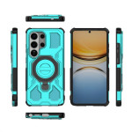 Хибриден гръб със стойка за Samsung Galaxy S26 Ultra - зелен - 2