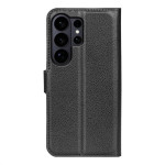 Кожен калъф тип портмоне за Samsung Galaxy S26 Ultra - черен - 2 Кожен калъф тип портмоне за Samsung Galaxy S26 Ultra - черен - 2