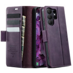 Кожен калъф страничен flip марка CASEME за Samsung Galaxy S26 Ultra – лилав - 1 Кожен калъф страничен flip марка CASEME за Samsung Galaxy S26 Ultra – лилав - 1