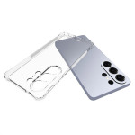 Силиконов гръб с подсилени ръбове за Samsung Galaxy S26 - прозрачен - 0