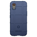 Подсилен силиконов гръб за Samsung Galaxy Xcover7 - тъмно син - 1