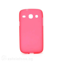 Силиконов калъф за Samsung Galaxy Core I8260 - червен