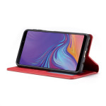 Кожен калъф страничен flip марка FORWENW за Samsung Galaxy A7 2018 – червен - 0 Кожен калъф страничен flip марка FORWENW за Samsung Galaxy A7 2018 – червен - 0