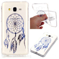 Гланциран силиконов калъф за Samsung Galaxy J1 2016 - dreamcatcher